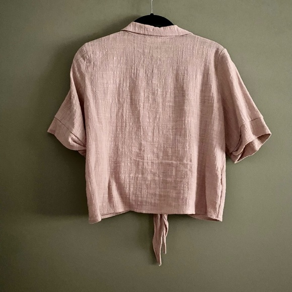 Blush Gauze Blouse - Picture 3 of 3